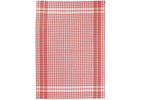 Torchon Petits Carreaux Rouge