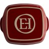 Zie dia Vierkante Ovenschaal 28x23 cm Rood Grand Cru