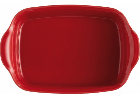 Plat à four Individuel 22x14 cm Rouge Grand Cru