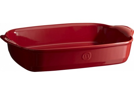 Plat à four Rectangulaire Large 42x28 cm Rouge Grand Cru