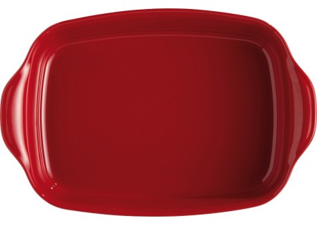 Plat à four Rectangulaire Large 42x28 cm Rouge Grand Cru
