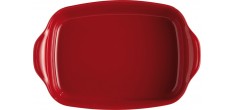 Plat à four Rectangulaire Large 42x28 cm Rouge Grand Cru