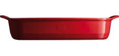 Plat à four Rectangulaire Large 42x28 cm Rouge Grand Cru