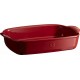 Plat à four Rectangulaire Medium 36x23 cm Rouge Grand Cru