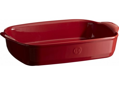 Plat à four Rectangulaire Medium 36x23 cm Rouge Grand Cru