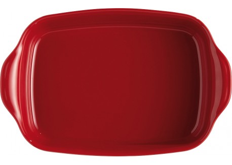 Plat à four Rectangulaire Medium 36x23 cm Rouge Grand Cru