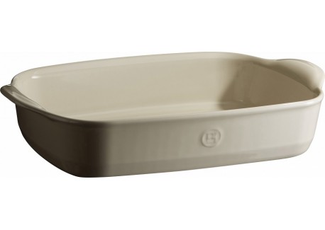 Rechthoekige Ovenschaal Medium 36x23 cm Argile Gebroken Wit