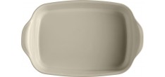 Rechthoekige Ovenschaal Medium 36x23 cm Argile Gebroken Wit