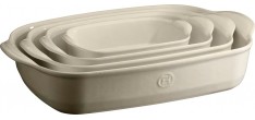 Rechthoekige Ovenschaal Medium 36x23 cm Argile Gebroken Wit