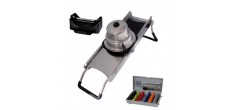Revolution Master Mandoline de Cuisine Inox Lame Droite, 6 peignes jul