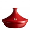 Zie dia Tajine 27 cm Rood Grand Cru