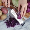 Voir la slide Gourmet Râpe à Double Tranchants Moyens Inox 32 cm
