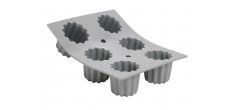 Elastomoule Moule Silicone à 6 Cannelés