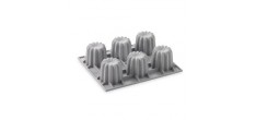 Elastomoule Siliconen Bakvorm 6 Canelés-vorm