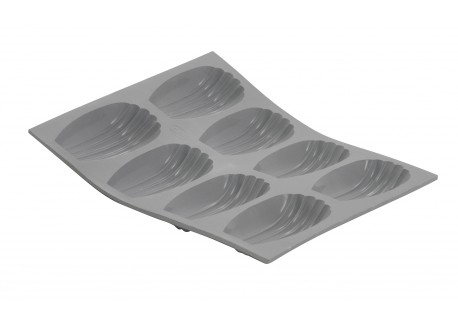 Elastomoule Siliconen Bakvorm 8 Madeleines