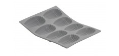 Elastomoule Moule Silicone à 8 Madeleines