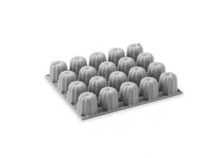 Elastomoule Siliconen Bakvorm 20 Mini-Cannelés