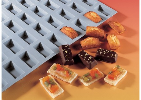 Elastomoule Moule Silicone à 15 Mini-Financiers