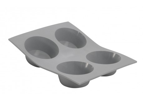 Elastomoule Siliconen Bakvorm 4 Muffins
