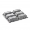 Zie dia Elastomoule Siliconen Bakvorm 6 Cake
