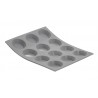 Zie dia Elastomoule Siliconen Bakvorm 12 Ronde Tartjes
