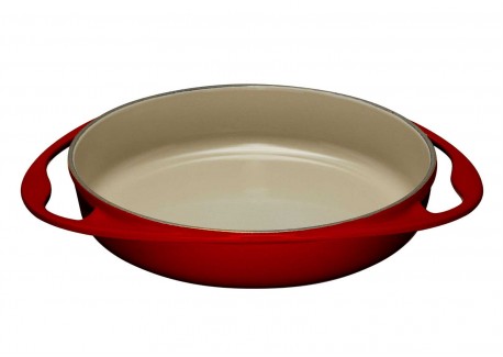 Tarte-tatinschaal 28 cm Kersenrood