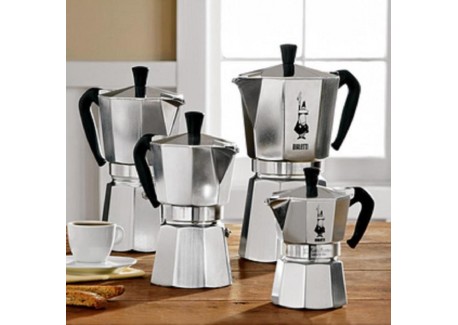 Moka Express 2 Tasses 90 ml Cafetière Italienne