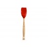 Zie dia Lepelspatel Silicone Pro Kersenrood