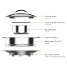 Voir la slide Cuiseur Vapeur XXL pour Cook Expert