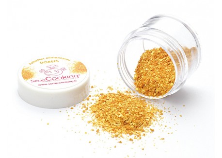 Eetbare Glitter Gouden 5g