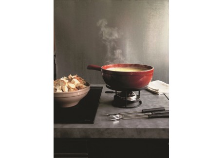 Fondueset 2,5 L Rood Grand Cru