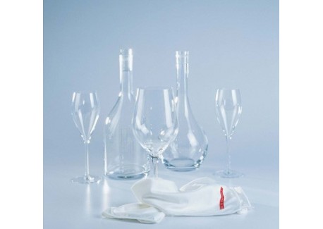 Cristal Cleaner Essuie Verres en Microfibres