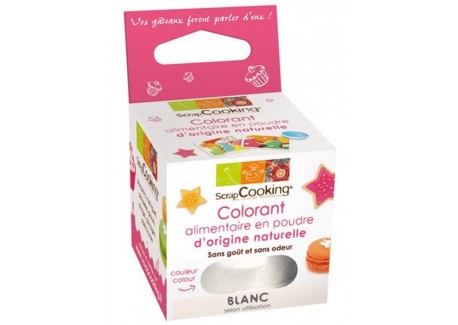 Natureel Voedsel Kleuragent Wit 10 g
