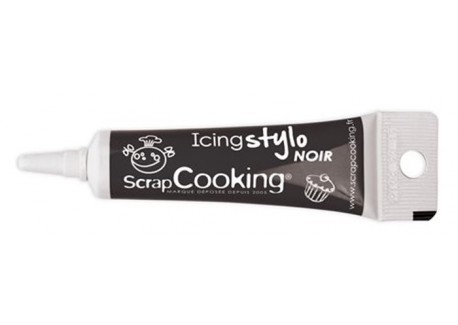 Icing Zwarte Pen 20 g