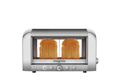 Broodrooster Le Toaster Vision Mat Chroom