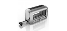 Broodrooster Le Toaster Vision Mat Chroom