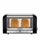 Broodrooster Le Toaster Vision Zwart