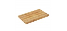 Planche à Découper Rectangulaire en Bois Debout Hévéa 45 x 30 cm
