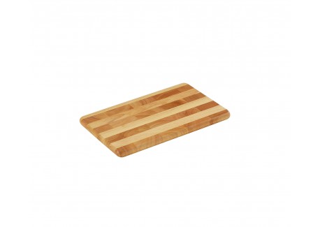 Planche à Découper Rectangulaire en Bois Debout Hévéa 33 x 21 cm