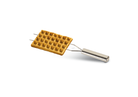 Fourchette à Gaufres Inox 28 cm