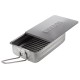 RVS Rokenset 28x17x7 cm