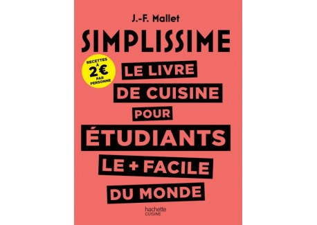 Simplissime Livre de cuisine pour Étudiants