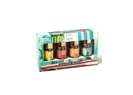 Set Découverte Mojito Cocktail Mix 4 dlg