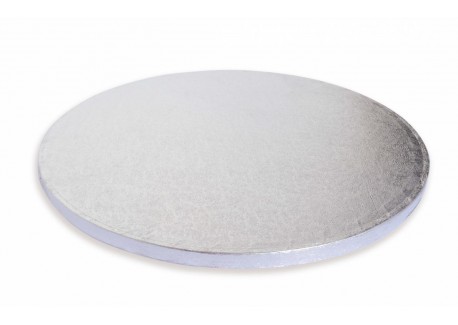 Dikke Taartkarton 30 cm Verzilverd