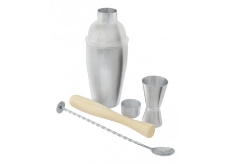 Coffret Cocktail avec Shaker 4 pcs