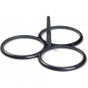 Zie dia Silicone Blinivorm voor 3 Blini's