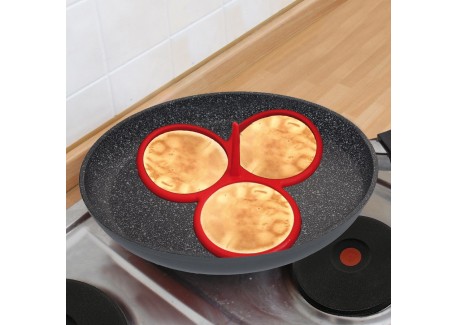 Moule 3 Blinis en Silicone