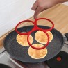 Zie dia Silicone Blinivorm voor 3 Blini's