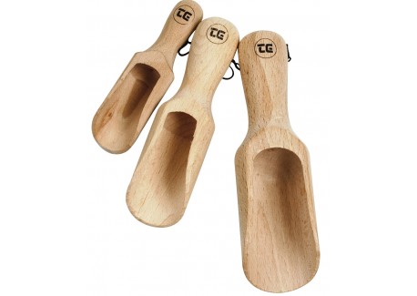 Set van 3 Houten Lepels