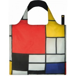 Sac Réutilisable Pliable Museum Collection Mondrian Composition de Rou
